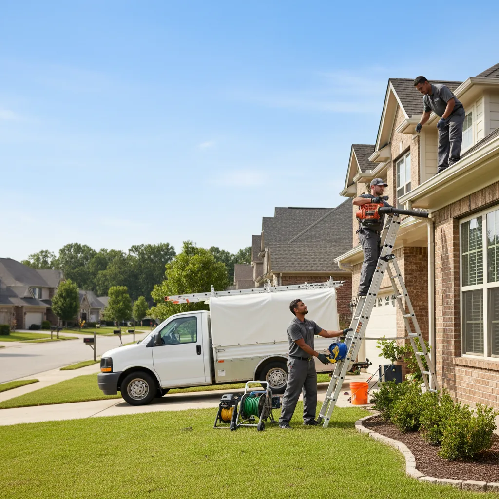 Home Gutter Service in Mechanicsburg, IL near me